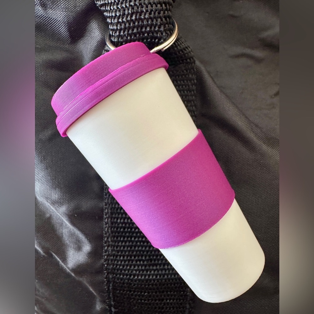 Coffee cup lip balm holder!